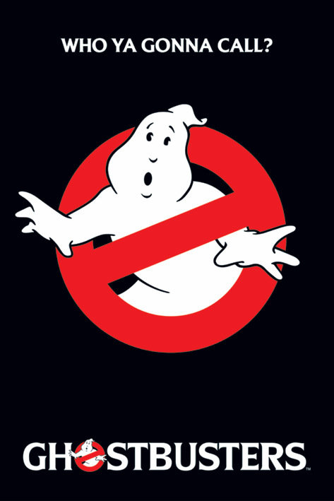 Poster GHOSTBUSTERS - logo, Wall Art, Gifts & Merchandise